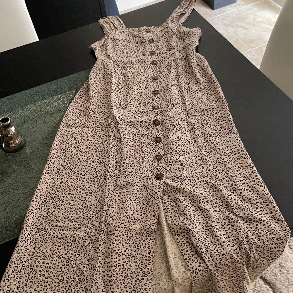 Cheetah print Long dress( NWT)